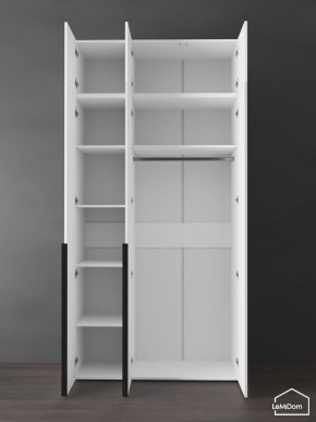 Шкаф с антресолью Linnea MHR-3A-1 2450х1200х510 (Белый-М 11.1.1) в Коротчаево - korotchaevo.mebel24.online | фото 5