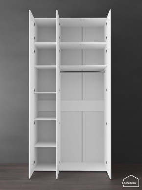Шкаф с антресолью Linnea MHR-3POA-1 2450х1200х510 (Белый-М 11.1.2) в Коротчаево - korotchaevo.mebel24.online | фото 4
