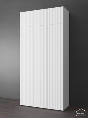 Шкаф с антресолью Linnea MHR-3POA-2 2450х1200х510 (Белый-М 11.1.1) в Коротчаево - korotchaevo.mebel24.online | фото 1