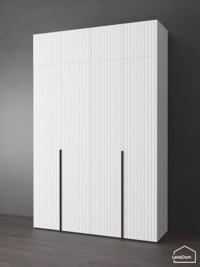 Шкаф с антресолью Linnea MHR-4A-1 2450х1600х510 (Белый-М 11.1.1) в Коротчаево - korotchaevo.mebel24.online | фото 1