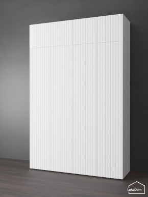 Шкаф с антресолью Linnea MHR-4POA-2 2450х1600х510 (Белый-М 11.1.2) в Коротчаево - korotchaevo.mebel24.online | фото