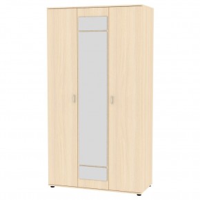 Шкаф с зеркалом "Алиса (H5_M)" ручка скоба (ДМ) в Коротчаево - korotchaevo.mebel24.online | фото