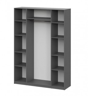 Шкаф ШК-5 (1600) Графит серый в Коротчаево - korotchaevo.mebel24.online | фото 3