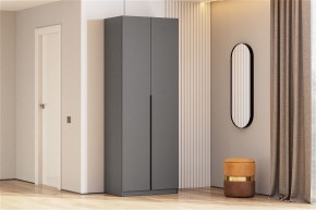 Шкаф ШК-5 + 4 полки (800) Графит в Коротчаево - korotchaevo.mebel24.online | фото