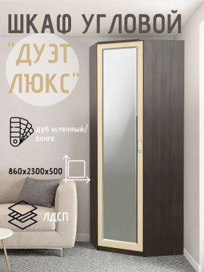 Шкаф угловой Дуэт Люкс с зеркалом в Коротчаево - korotchaevo.mebel24.online | фото 5