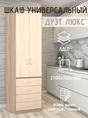 Шкаф универсальный Дуэт Люкс в Коротчаево - korotchaevo.mebel24.online | фото 5