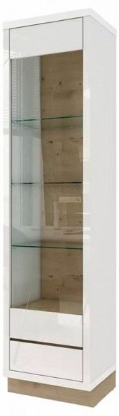 Шкаф-витрина Балтимор 414.03 в Коротчаево - korotchaevo.mebel24.online | фото