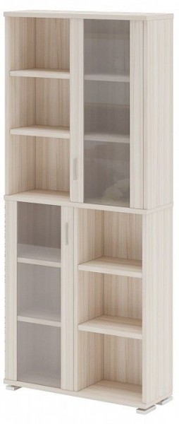 Шкаф-витрина Домино ПУ-30-2-ФС в Коротчаево - korotchaevo.mebel24.online | фото 2