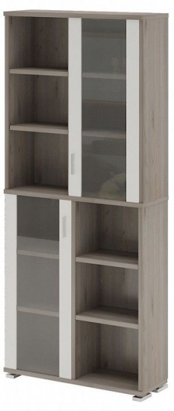 Шкаф-витрина Домино ПУ-30-2-ФС в Коротчаево - korotchaevo.mebel24.online | фото 2
