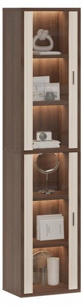 Шкаф-витрина Домино СУ(ш1в2)+2ФС в Коротчаево - korotchaevo.mebel24.online | фото 2