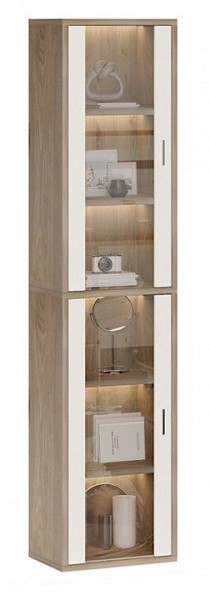 Шкаф-витрина Домино СУ(ш1в2)+2ФС в Коротчаево - korotchaevo.mebel24.online | фото 2