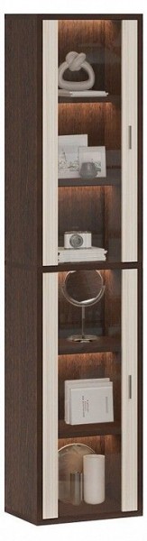 Шкаф-витрина Домино СУ(ш1в2)+2ФС в Коротчаево - korotchaevo.mebel24.online | фото 2