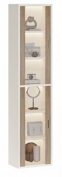 Шкаф-витрина Домино СУ(ш1в2)+2ФС в Коротчаево - korotchaevo.mebel24.online | фото 2