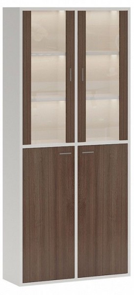 Шкаф-витрина Домино СУ(ш2в2)+2ФС+2ФГ в Коротчаево - korotchaevo.mebel24.online | фото 2