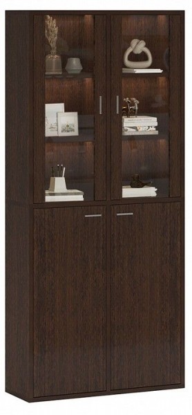 Шкаф-витрина Домино СУ(ш2в2)+2ФС+2ФГ в Коротчаево - korotchaevo.mebel24.online | фото 3