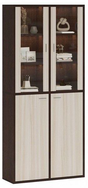 Шкаф-витрина Домино СУ(ш2в2)+2ФС+2ФГ в Коротчаево - korotchaevo.mebel24.online | фото 2