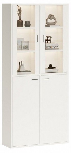 Шкаф-витрина Домино СУ(ш2в2)+2ФС+2ФГ в Коротчаево - korotchaevo.mebel24.online | фото 2