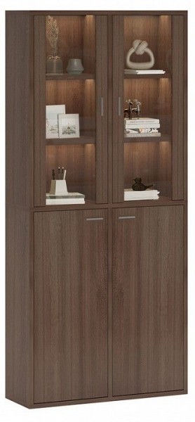 Шкаф-витрина Домино СУ(ш2в2)+2ФС+2ФГ в Коротчаево - korotchaevo.mebel24.online | фото 2