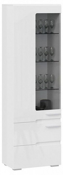 Шкаф-витрина Фьюжн ТД-260.07.25 в Коротчаево - korotchaevo.mebel24.online | фото 4