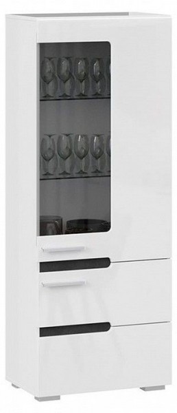 Шкаф-витрина Фьюжн ТД-260.07.27 в Коротчаево - korotchaevo.mebel24.online | фото 2