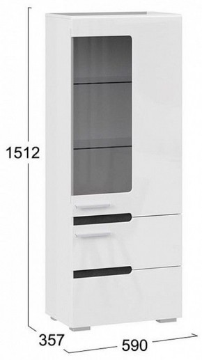 Шкаф-витрина Фьюжн ТД-260.07.27 в Коротчаево - korotchaevo.mebel24.online | фото 6