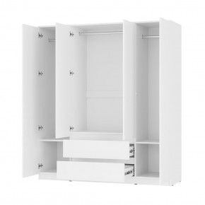 Спальня Симпл (белая) модульная в Коротчаево - korotchaevo.mebel24.online | фото 42