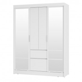 Спальня Симпл (белая) модульная в Коротчаево - korotchaevo.mebel24.online | фото 45