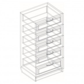 Спальный гарнитур Александрия (модульный) в Коротчаево - korotchaevo.mebel24.online | фото 23
