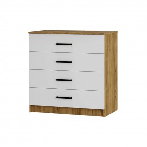 Спальный гарнитур Евро (модульный) Крафт/Белый в Коротчаево - korotchaevo.mebel24.online | фото 10