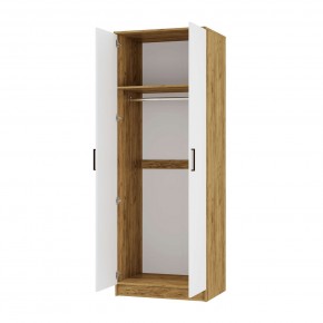 Спальный гарнитур Евро (модульный) Крафт/Белый в Коротчаево - korotchaevo.mebel24.online | фото 6