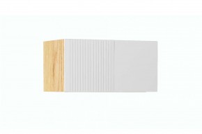 СТЕФАНИ-1.1 Антресоль (дуб крафт золотой/белый софт) в Коротчаево - korotchaevo.mebel24.online | фото