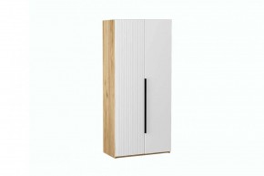 СТЕФАНИ-2 Шкаф (дуб крафт золотой/белый софт) в Коротчаево - korotchaevo.mebel24.online | фото