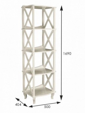 Стеллаж Джульетта 4 в Коротчаево - korotchaevo.mebel24.online | фото 8