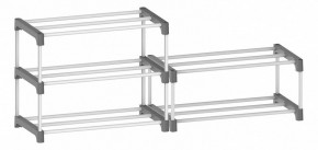 Стеллаж для обуви SHT-SR6-P/SR3-P в Коротчаево - korotchaevo.mebel24.online | фото 2
