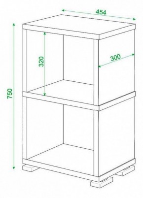 Стеллаж Домино СБ-15/2 в Коротчаево - korotchaevo.mebel24.online | фото 2