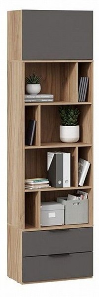 Стеллаж комбинированный Порто Исп. 2 ТД-393.07.20 в Коротчаево - korotchaevo.mebel24.online | фото 3