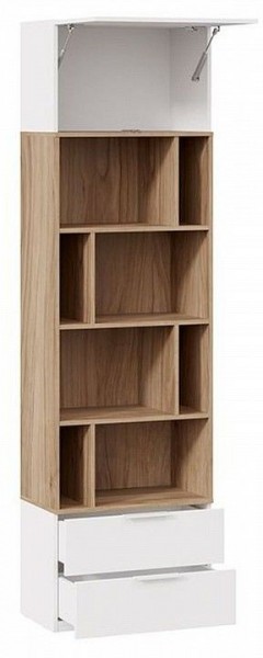 Стеллаж комбинированный Порто Исп. 2 ТД-393.07.20 в Коротчаево - korotchaevo.mebel24.online | фото 2