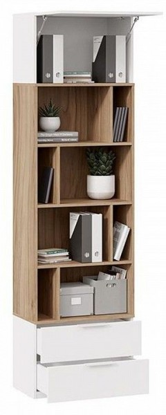 Стеллаж комбинированный Порто Исп. 2 ТД-393.07.20 в Коротчаево - korotchaevo.mebel24.online | фото 4