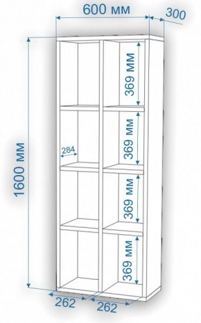 Стеллаж Нобиле СтлН в Коротчаево - korotchaevo.mebel24.online | фото 3