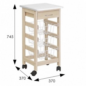 Стеллаж С ящиком и корзинами в Коротчаево - korotchaevo.mebel24.online | фото 7