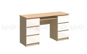 ЧЕЛСИ Стол 6 ящиков в Коротчаево - korotchaevo.mebel24.online | фото 2