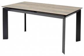 Стол CREMONA 180 KL-61 Под дерево, итальянская керамика / черный каркас, ®DISAUR в Коротчаево - korotchaevo.mebel24.online | фото 5