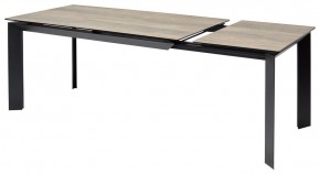 Стол CREMONA 180 KL-61 Под дерево, итальянская керамика / черный каркас, ®DISAUR в Коротчаево - korotchaevo.mebel24.online | фото 8