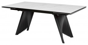 Стол IVAR 200 MARBLES KL-99 Белый мрамор, итальянская керамика, ®DISAUR в Коротчаево - korotchaevo.mebel24.online | фото 6