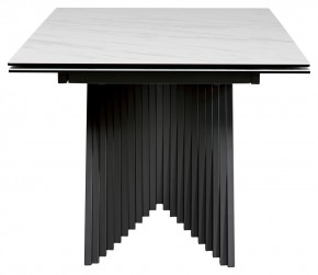 Стол IVAR 200 MARBLES KL-99 Белый мрамор, итальянская керамика, ®DISAUR в Коротчаево - korotchaevo.mebel24.online | фото 7