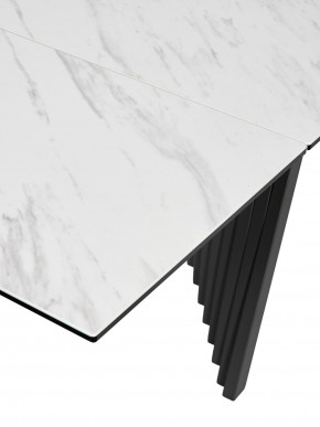 Стол IVAR 200 MARBLES KL-99 Белый мрамор, итальянская керамика, ®DISAUR в Коротчаево - korotchaevo.mebel24.online | фото 8