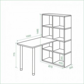 Стол компьютерный Bartolo в Коротчаево - korotchaevo.mebel24.online | фото 2