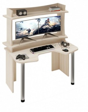 Стол компьютерный Домино Lite СКЛ-Игр140+НКИЛ140ВЛ в Коротчаево - korotchaevo.mebel24.online | фото 2