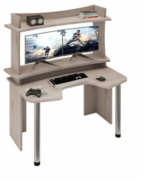 Стол компьютерный Домино Lite СКЛ-Игр140+НКИЛ140ВЛ в Коротчаево - korotchaevo.mebel24.online | фото 2