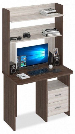Стол компьютерный Домино Lite СКЛ-Прям100Р+НКЛХ-100 в Коротчаево - korotchaevo.mebel24.online | фото 2
